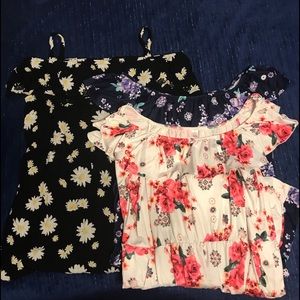 Lot of Justice girls clothes (7 items)Sz 24 plus.